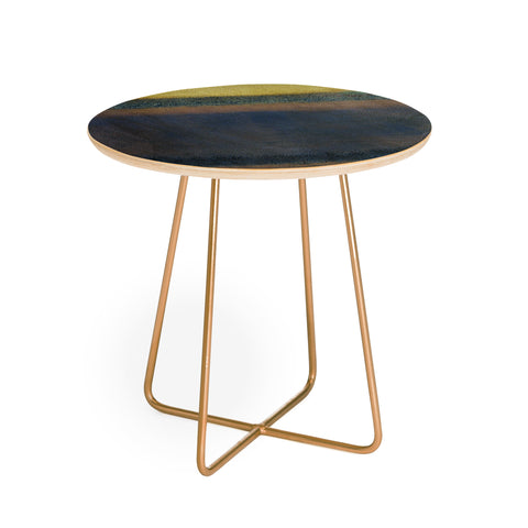 Triangle Footprint s2 Round Side Table
