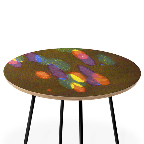 Triangle Footprint talk to you Round Side Table