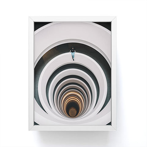 Tristan Zhou Loop Framed Mini Art Print