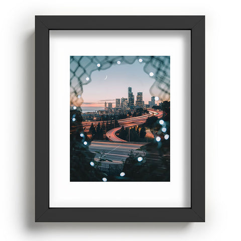 Tristan Zhou Seattle Cityscape Recessed Framing Rectangle