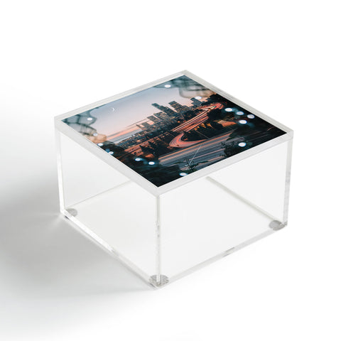 Tristan Zhou Seattle Cityscape Acrylic Box