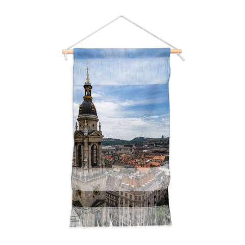TristanVision Budapests Bell Tower Wall Hanging Portrait