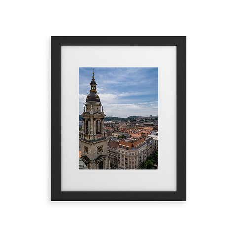 TristanVision Budapests Bell Tower Framed Art Print