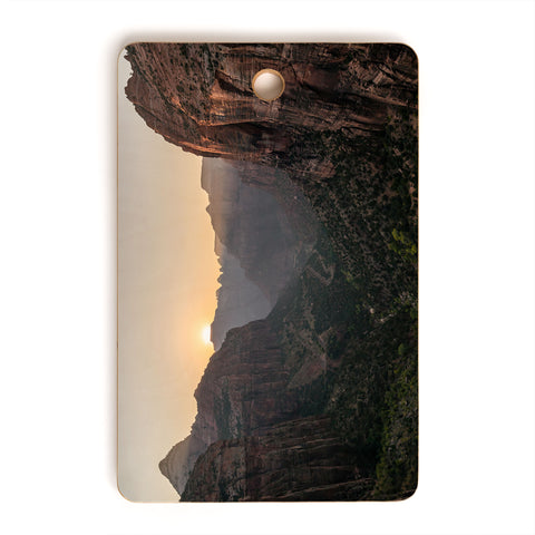 TristanVision Sunkissed Canyon Zion National Park Cutting Board Rectangle
