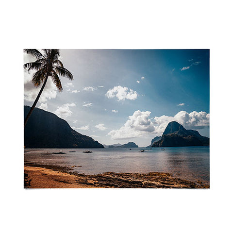TristanVision Tropical Beach Philippines Paradise Poster