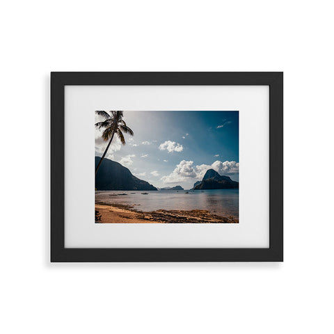 TristanVision Tropical Beach Philippines Paradise Framed Art Print