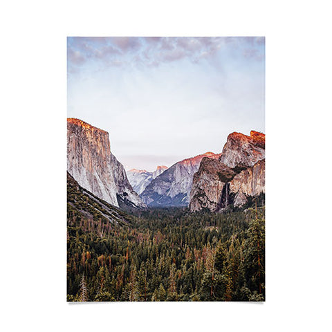 TristanVision Yosemite Tunnel View Sunset Poster