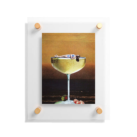 Tyler Varsell Champagne Sunset I Floating Acrylic Print