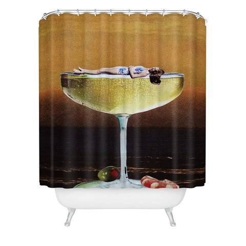 Tyler Varsell Champagne Sunset I Shower Curtain