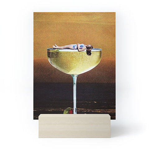 Tyler Varsell Champagne Sunset I Mini Art Print