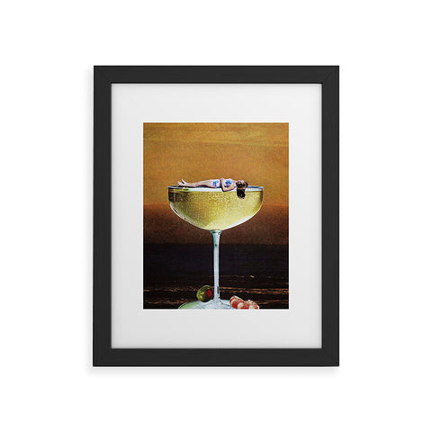 Tyler Varsell Champagne Sunset I Framed Art Print