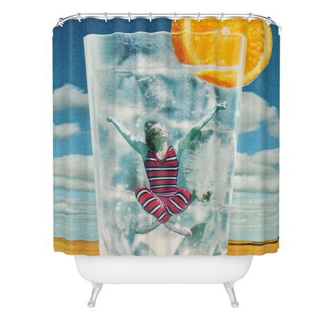 Tyler Varsell Gin and Tonic Shower Curtain