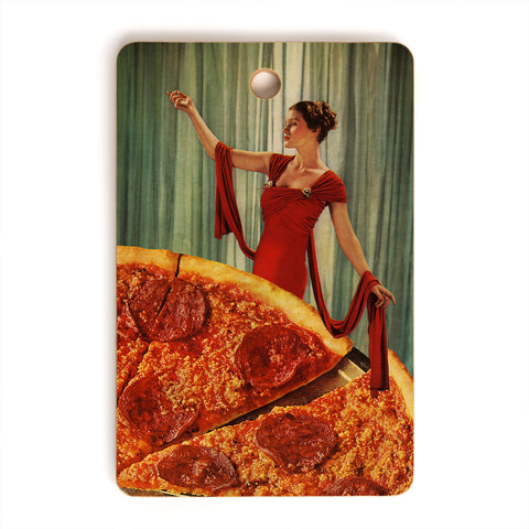 Tyler Varsell Pizza Party II Cutting Board Rectangle