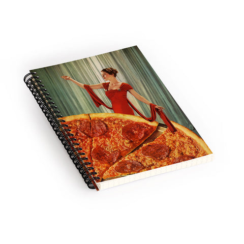 Tyler Varsell Pizza Party II Spiral Notebook