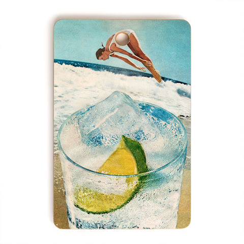 Tyler Varsell Rum on the Rocks Cutting Board Rectangle