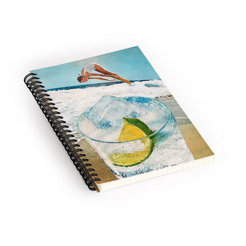 Tyler Varsell Rum on the Rocks Spiral Notebook