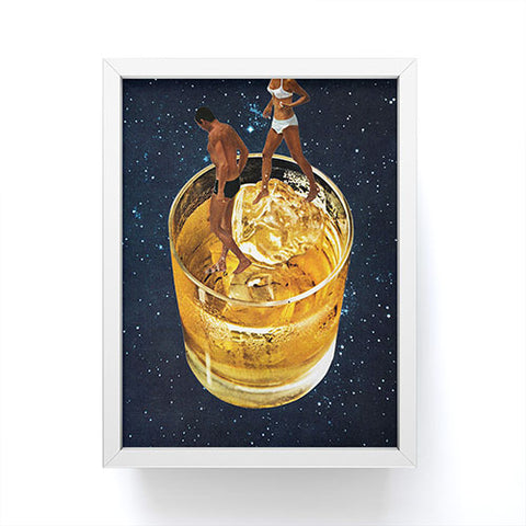 Tyler Varsell Space Date Framed Mini Art Print