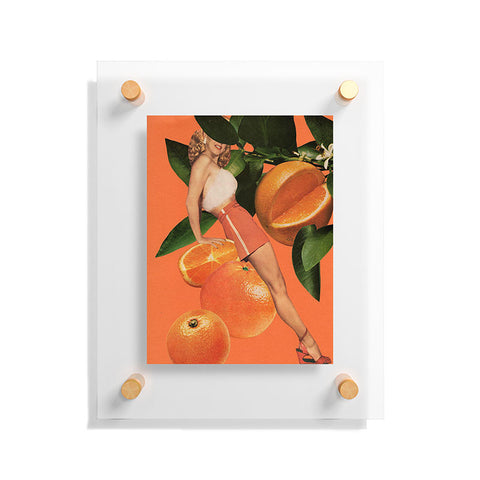 Tyler Varsell Vitamin C Orange Floating Acrylic Print