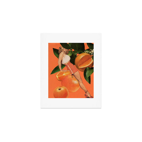 Tyler Varsell Vitamin C Orange Art Print