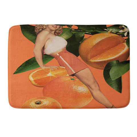 Tyler Varsell Vitamin C Orange Memory Foam Bath Mat