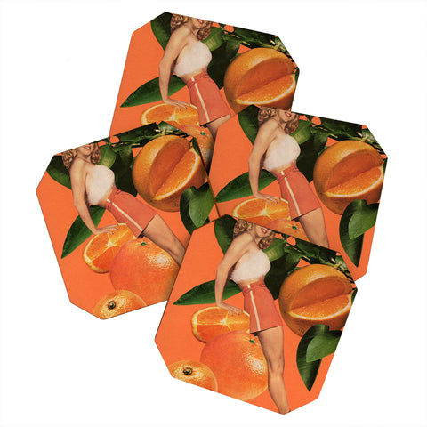 Tyler Varsell Vitamin C Orange Coaster Set