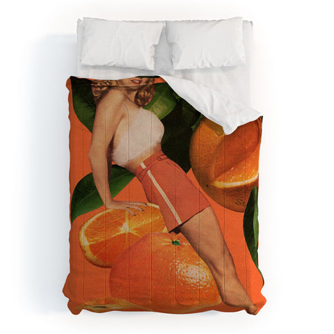 Tyler Varsell Vitamin C Orange Comforter