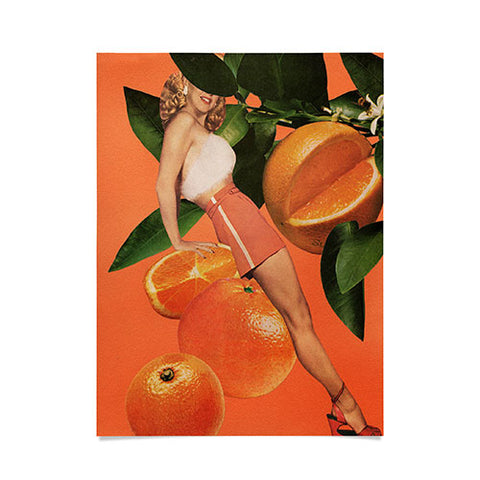 Tyler Varsell Vitamin C Orange Poster