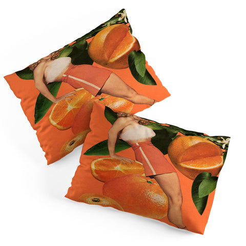 Tyler Varsell Vitamin C Orange Pillow Shams