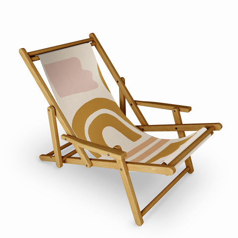 Urban Wild Studio sun pattern Sling Chair