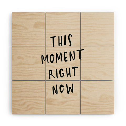 Urban Wild Studio this moment right now Wood Wall Mural