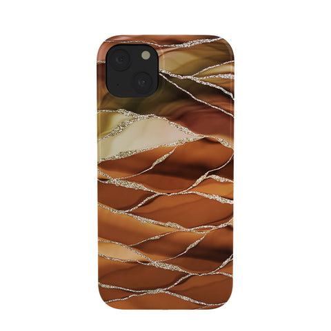 UtArt Desert Hot Copper Marble Landscapes Phone Case