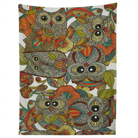Valentina Ramos 4 Owls Tapestry
