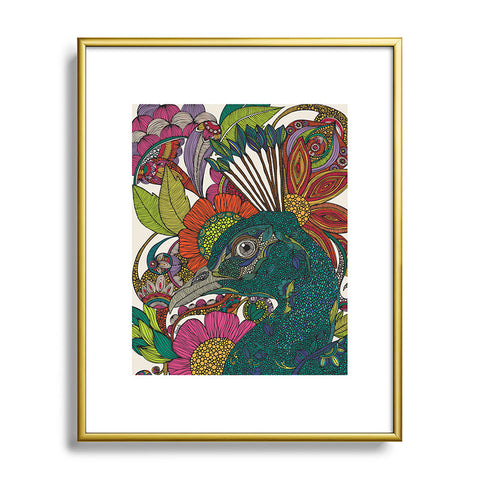 Valentina Ramos Alexis And The Flowers Metal Framed Art Print
