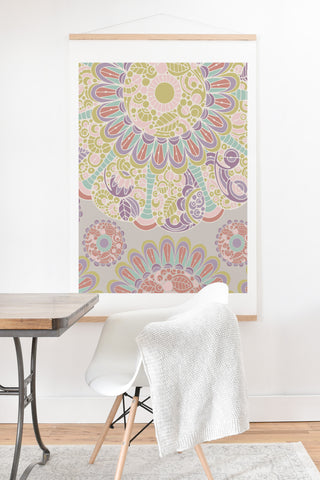 Valentina Ramos Amaranth pattern Art Print And Hanger