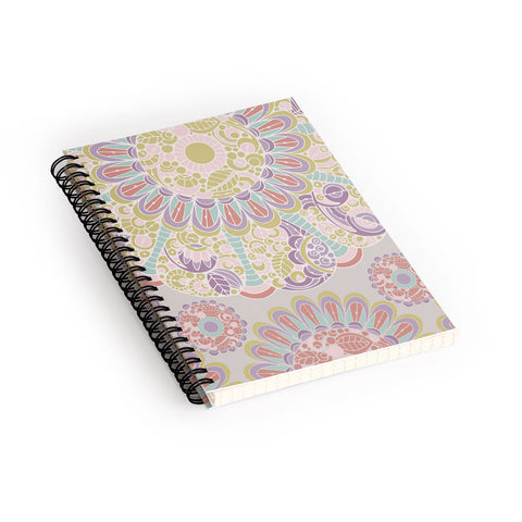 Valentina Ramos Amaranth pattern Spiral Notebook