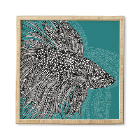 Valentina Ramos Beta Fish Framed Wall Art