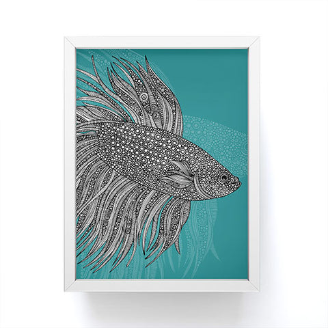 Valentina Ramos Beta Fish Framed Mini Art Print