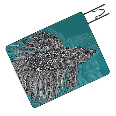 Valentina Ramos Beta Fish Picnic Blanket