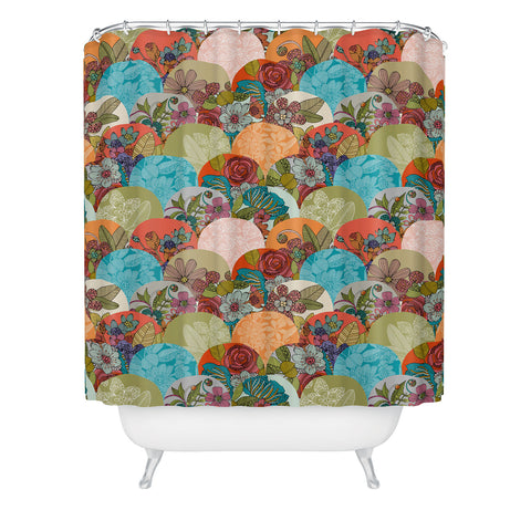 Valentina Ramos Blooming Quilt Shower Curtain