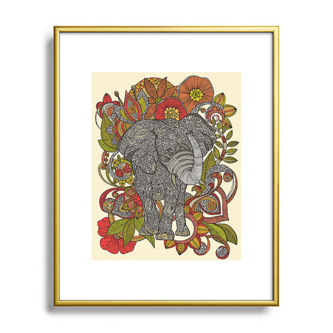 Valentina Ramos Bo The Elephant Metal Framed Art Print