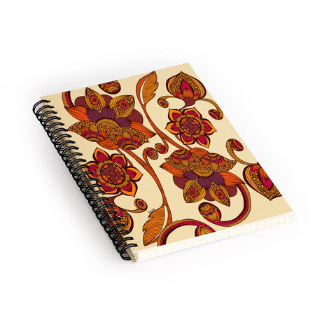 Valentina Ramos Boho Flowers Spiral Notebook