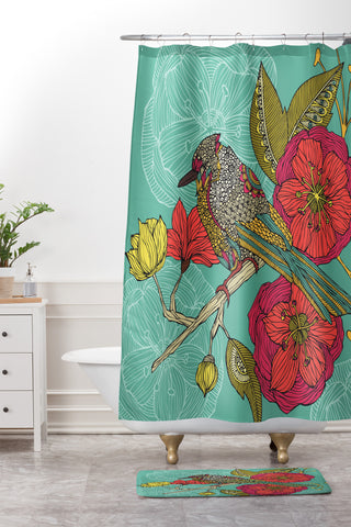 Valentina Ramos Contented Constance Shower Curtain And Mat