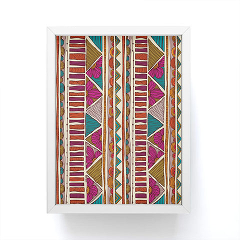 Valentina Ramos Ethnic Stripes Framed Mini Art Print