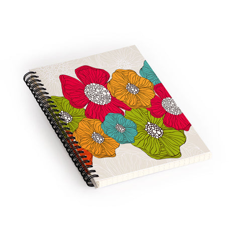 Valentina Ramos Flowers Spiral Notebook