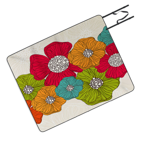 Valentina Ramos Flowers Picnic Blanket