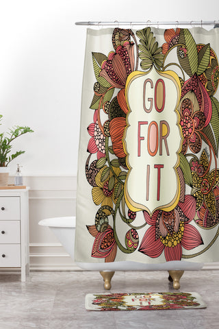 Valentina Ramos Go For It Shower Curtain And Mat