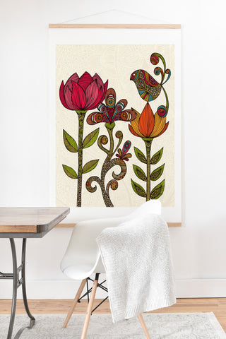 Valentina Ramos In The Garden Art Print And Hanger