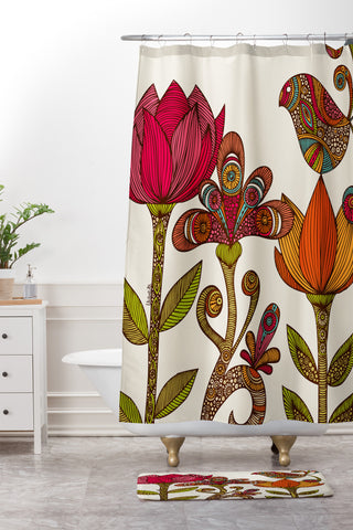 Valentina Ramos In The Garden Shower Curtain And Mat