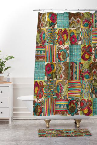Valentina Ramos Like a Quilt Shower Curtain And Mat