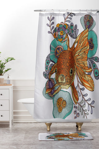 Valentina Ramos Little Fish Shower Curtain And Mat